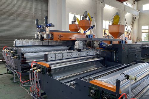 3-layer Air Bubble Film Extrusion Line