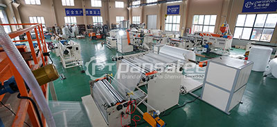 3-layer Air Bubble Film Extrusion Line